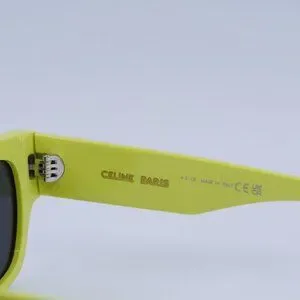 ?️ New Celine CL40197U 93A Sunglasses - Lime Frame, Smoke Lenses Celine | Accessories | New Celine Cl497u 93a Sunglasses Lime  main image 3